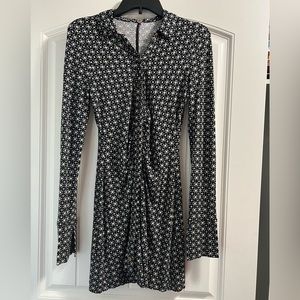 Free People Button Up Tunic Mini Dress